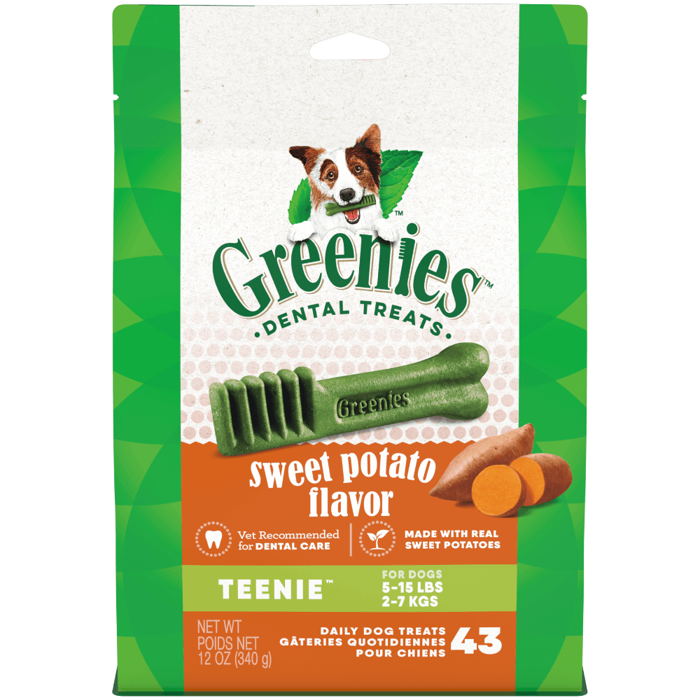 Greenies Sweet Potato Flavoured Teenie Dog Dental Treats