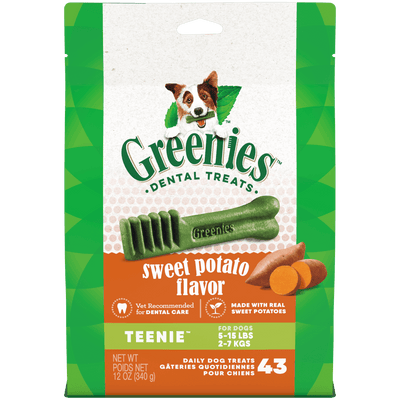 Greenies Sweet Potato Flavoured Teenie Dog Dental Treats