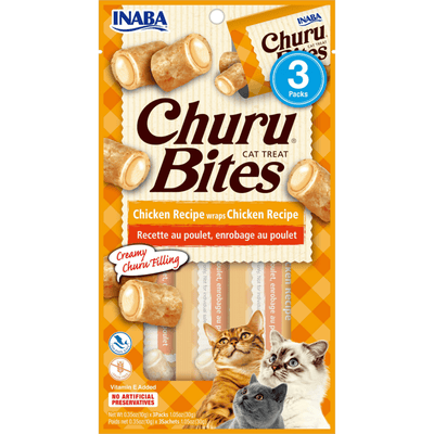 Inaba Churu Bites Chicken Wraps Chicken Recipe Cat Treat