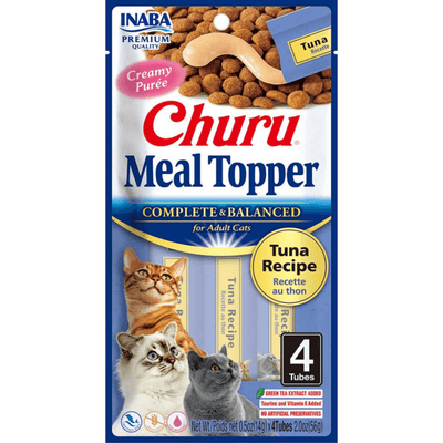 Inaba Churu Complete And Balanced Meal Topper Tuna Recipe Cat