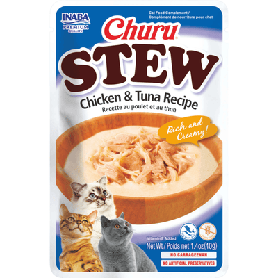 Inaba Churu Stew Chicken And Tuna Recipe Cat Treats