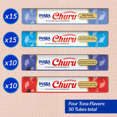 Inaba Churu Tuna And Seafood Variety Tub Cat Treats