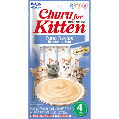 Inaba Churu Tuna Recipe Kitten Cat Treats