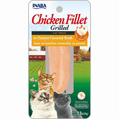 Inaba Grilled Chicken Fillet In Chicken Broth Cat Treat