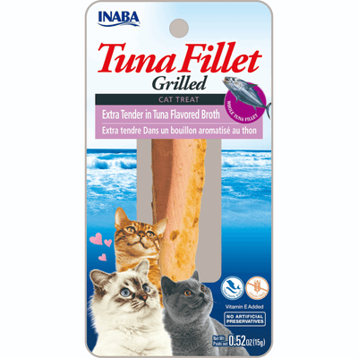 Inaba Grilled Tuna Fillet Extra Tender In Tuna Broth Cat Treat