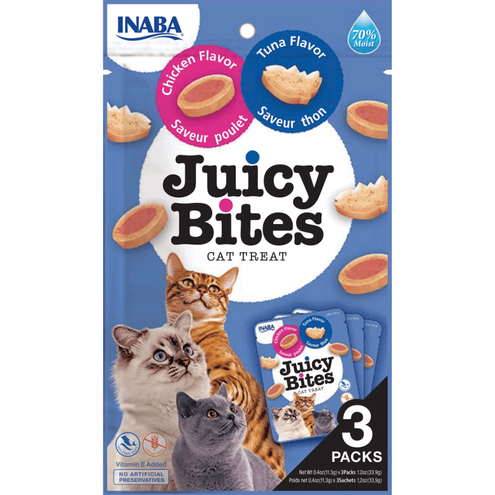 Inaba Juicy Bites Tuna And Chicken Cat Treat