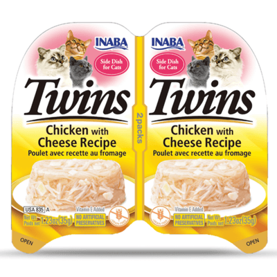 Inaba Twins Chicken With Cheese Recipe Cat Treat