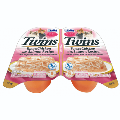 Inaba Twins Tuna And Chicken With Salmon Recipe Cat Treat