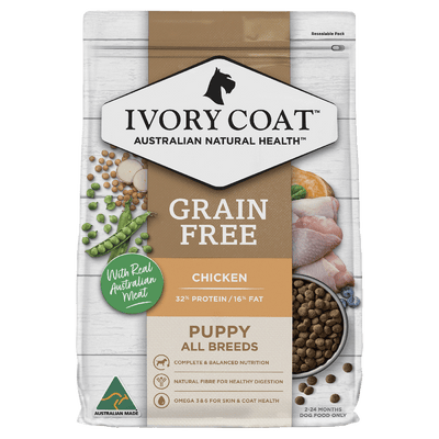 Ivory Coat Grain Free Dry Dog Food Puppy Chicken