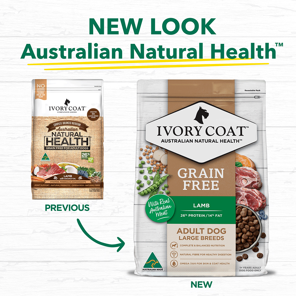 Ivory Coat Grain Free Dry Dog Food Large Breed Adult Lamb