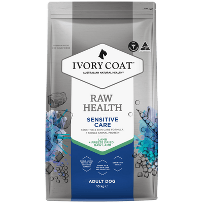 Ivory Coat Raw Health Adult Sensitive Care Dry Dog Food