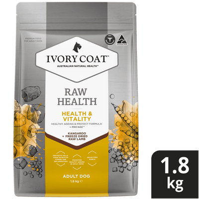 Ivory Coat Raw Health Adult Health And Vitality Dry Dog Food