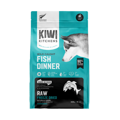 Kiwi Kitchens Freeze Dried White Fish Dry Dog Food