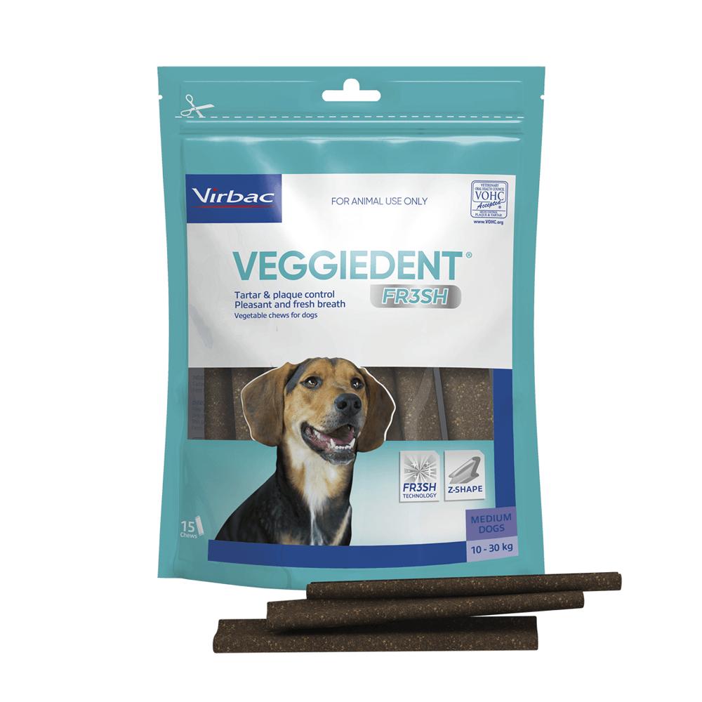 VeggieDent FR3SH Medium Dog Dental Treats