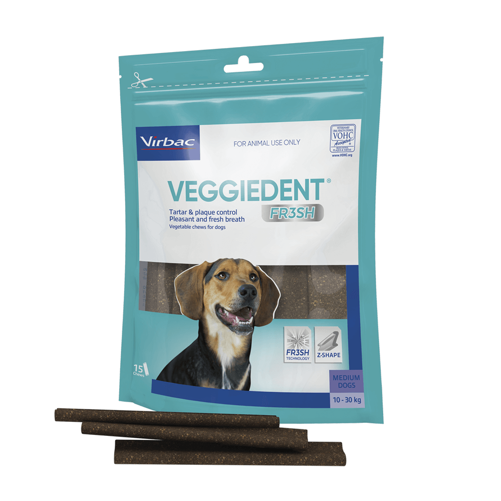 VeggieDent FR3SH Medium Dog Dental Treats