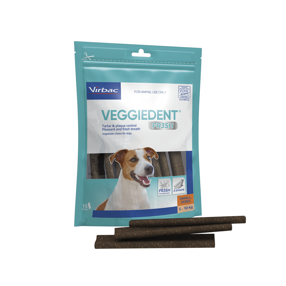 VeggieDent FR3SH Small Dog Dental Treats