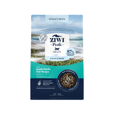 Ziwi Peak Steam And Dried Wild South Pacific Fish Dry Cat Food