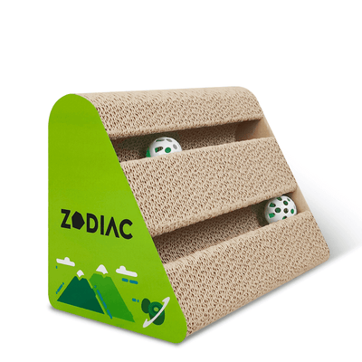 Zodiac Triangle Cat Ball Cat Scratcher Kiwi