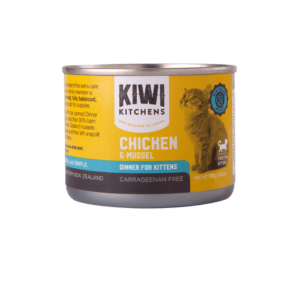 Kiwi Kitchens Chicken And Mussels Kitten Wet Cat Food League of Pets