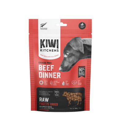 Kiwi Kitchens Freeze Dried Beef Dry Dog Food