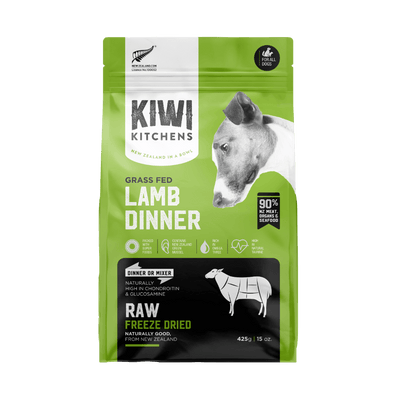 Kiwi Kitchens Freeze Dried Lamb Dry Dog Food