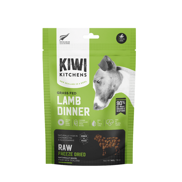 Kiwi Kitchens Freeze Dried Lamb Dry Dog Food League of Pets
