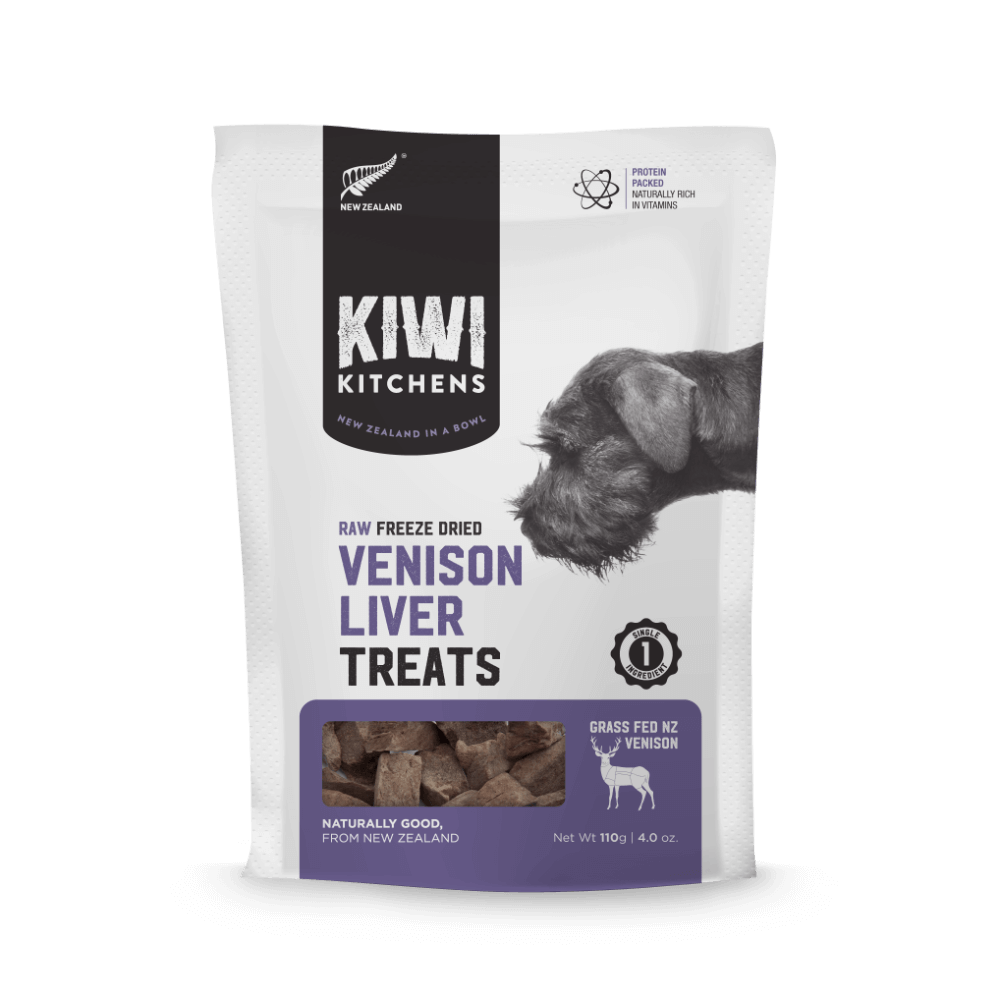 Kiwi Kitchens Freeze Dried Venison Liver Dog Treats