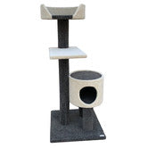 Charcoal Morrin Inn III Carpet Cat Scratching Tree(postage to be borne by oneself)