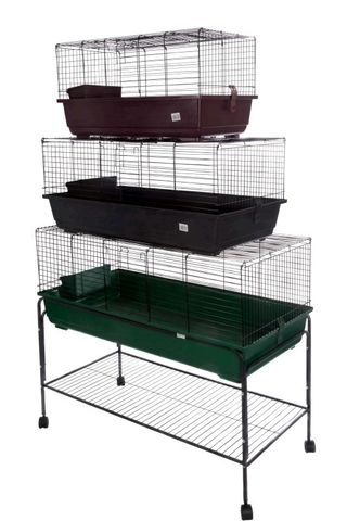 PLASTIC CAGES & STANDS