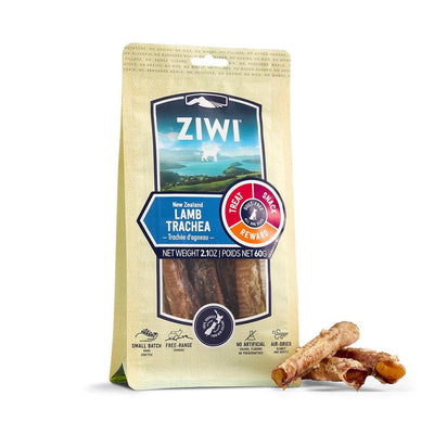 ZIWI Lamb Trachea Air Dried Dog Treats 60g