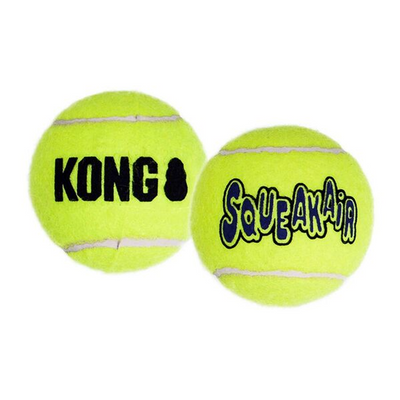 KONG AIRDOG SQUEAKER BALLS MEDIUM 6-PACK (AST22)