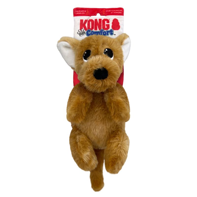 KONG COMFORT PUPS PEANUT SM