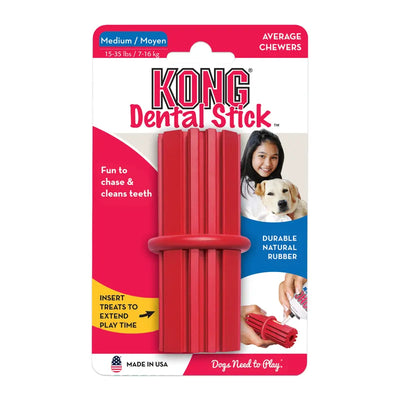 KONG DOG DENTAL STICK MEDIUM (KD2)