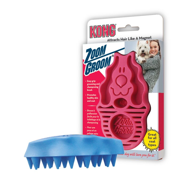 KONG DOG ZOOMGROOM RASPBERRY ( ZG1)