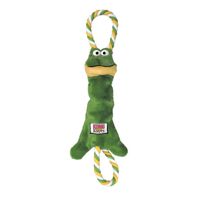 KONG DOG TUGGER KNOT FROG - MED/LGE (NK11)
