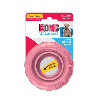 KONG DOG PUPPY TIRES SMALL/MEDIUM (KPT21)