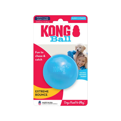 KONG DOG PUPPY BALL MEDIUM/LARGE (KPB1)