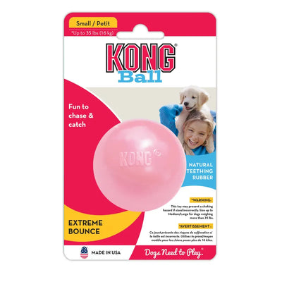 KONG DOG PUPPY BALL SMALL/MEDIUM (KPB2)