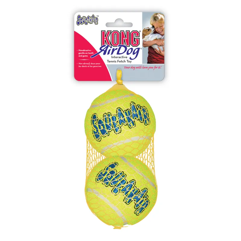 KONG DOG AIRDOG SQUEAKER BALLS LARGE (AST1)