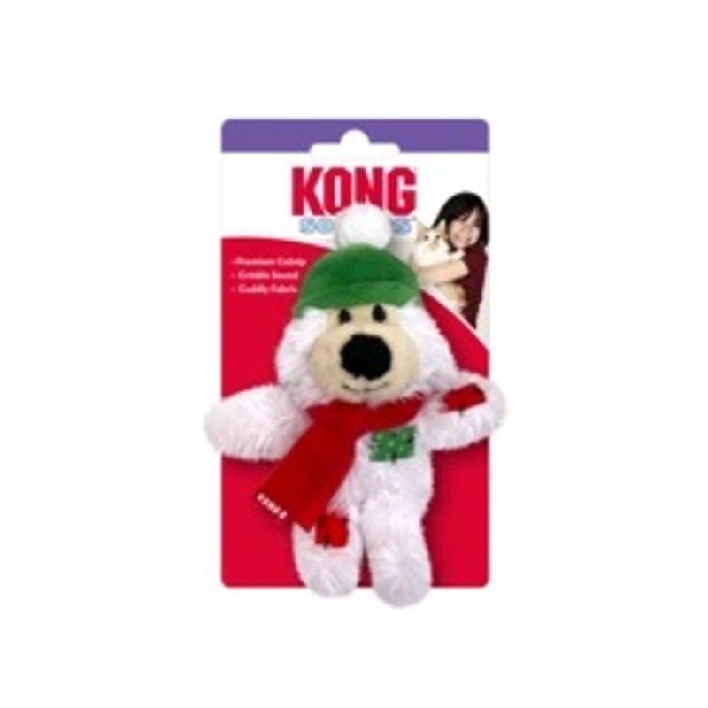 KONG HOLIDAY SOFTIES BEAR ASSORTED****