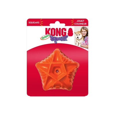 KONG SQUEEZZ ORBITZ BALL MED/LGE (PCR11)