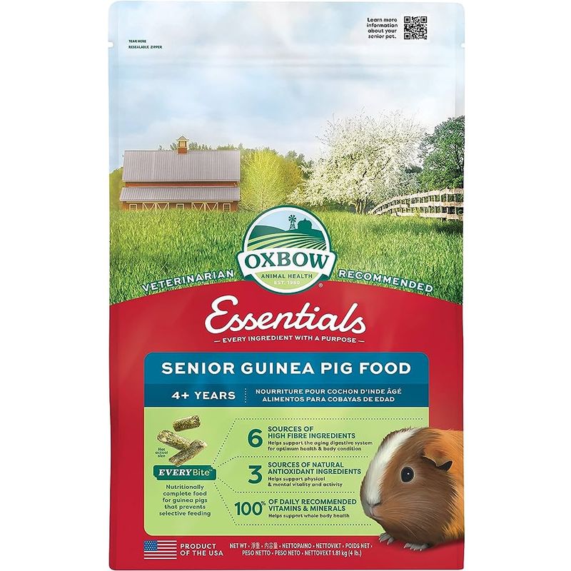 OXBOW ESSENTIALS SENIOR GUINEA PIG FOOD 1.8KG