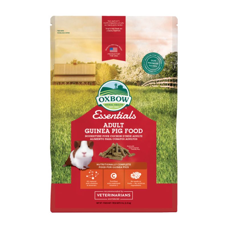 OXBOW ESSENTIALS ADULT GUINEA PIG FOOD 2.25KG