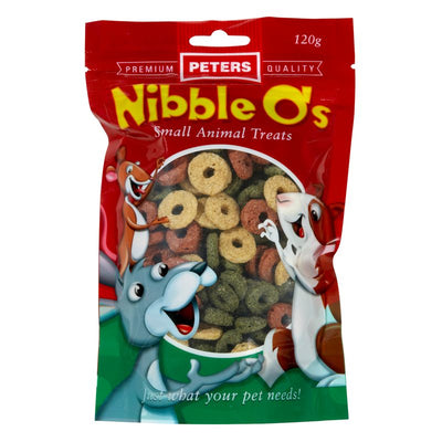 PETERS NIBBLE O'S 120G 6PK (OM6)