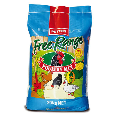 PETERS FREE RANGE MIX 20KG (50)