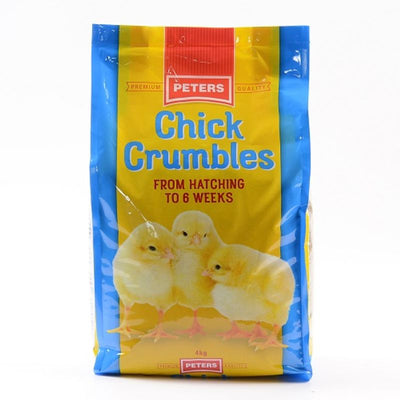 PETERS CHICK CRUMBLES 4KG