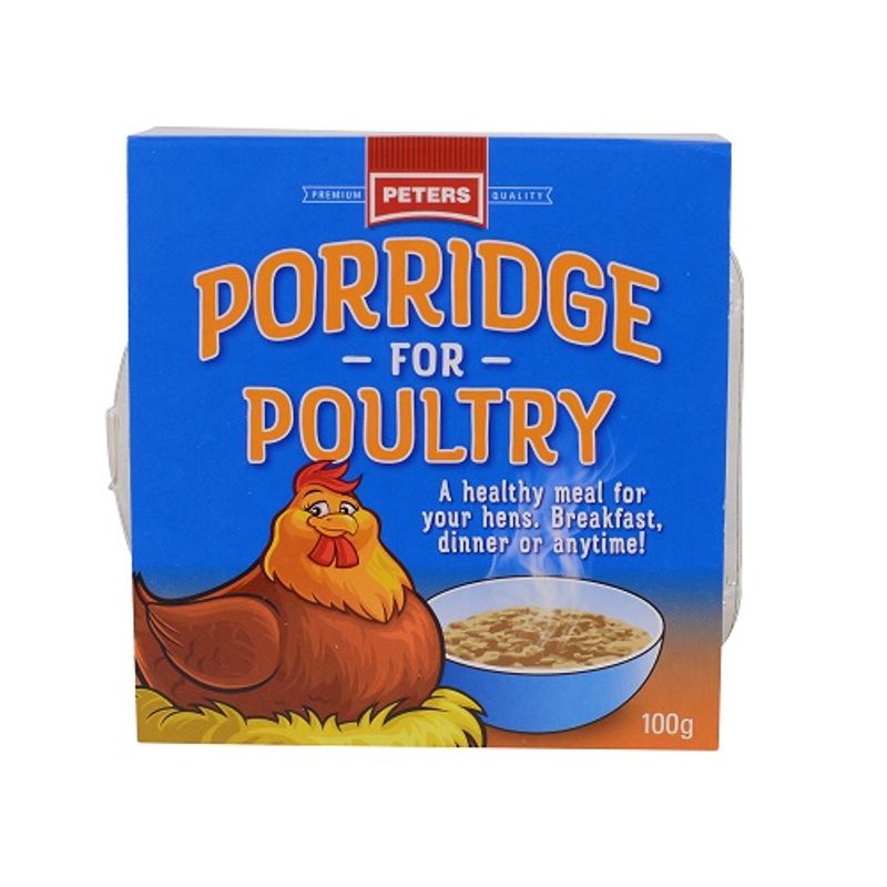 PETERS POULTRY PORRIDGE 100G 4PK (OM4)