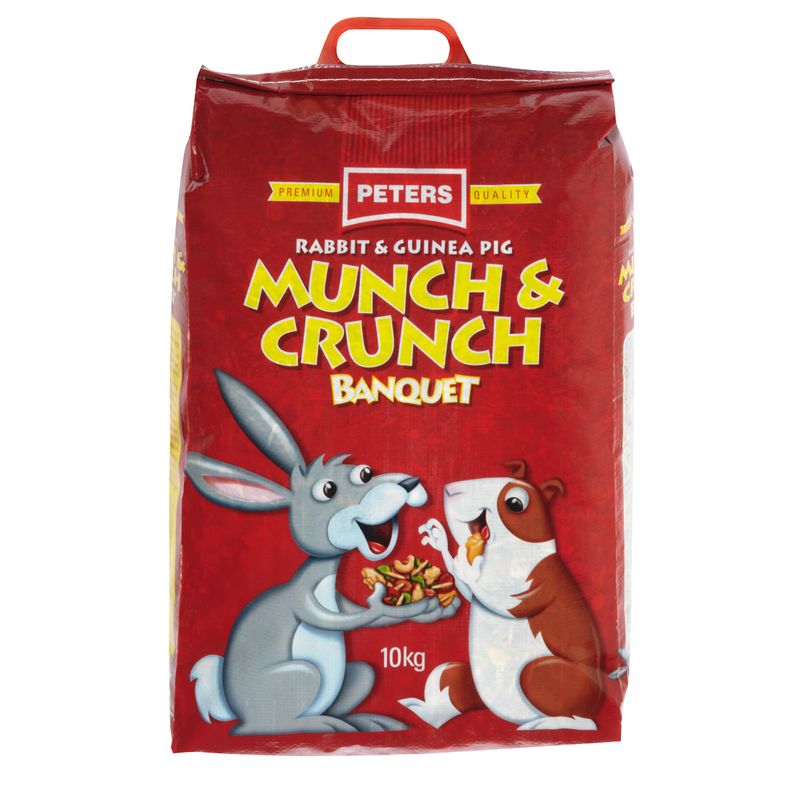 PETERS RABBIT & GUINEA PIG MUNCH & CRUNCH 10KG