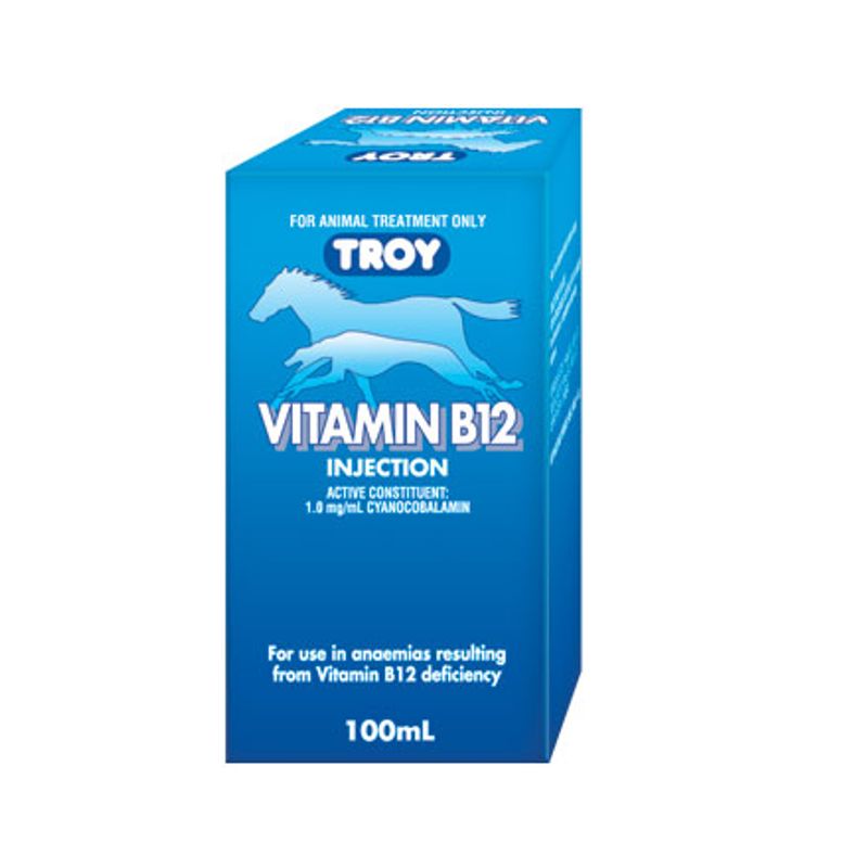 TROY VITAMIN B12 INJECTION 100ML – League of Pets