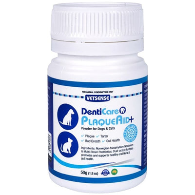 VETSENSE DENTICARE PLAQUEAID+ 50G